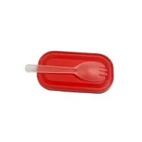 Furculițe din plastic transparent